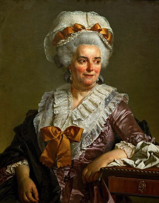 "Женевьева-Жаклина Пекуль,мачеха художника",1784,Лувр,Париж