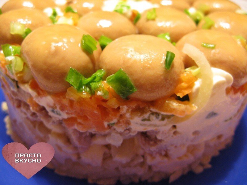 Салат "Смертельный номер".