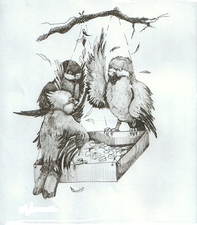 Иллюстрация к сказке художницы Марии Ратьковой.