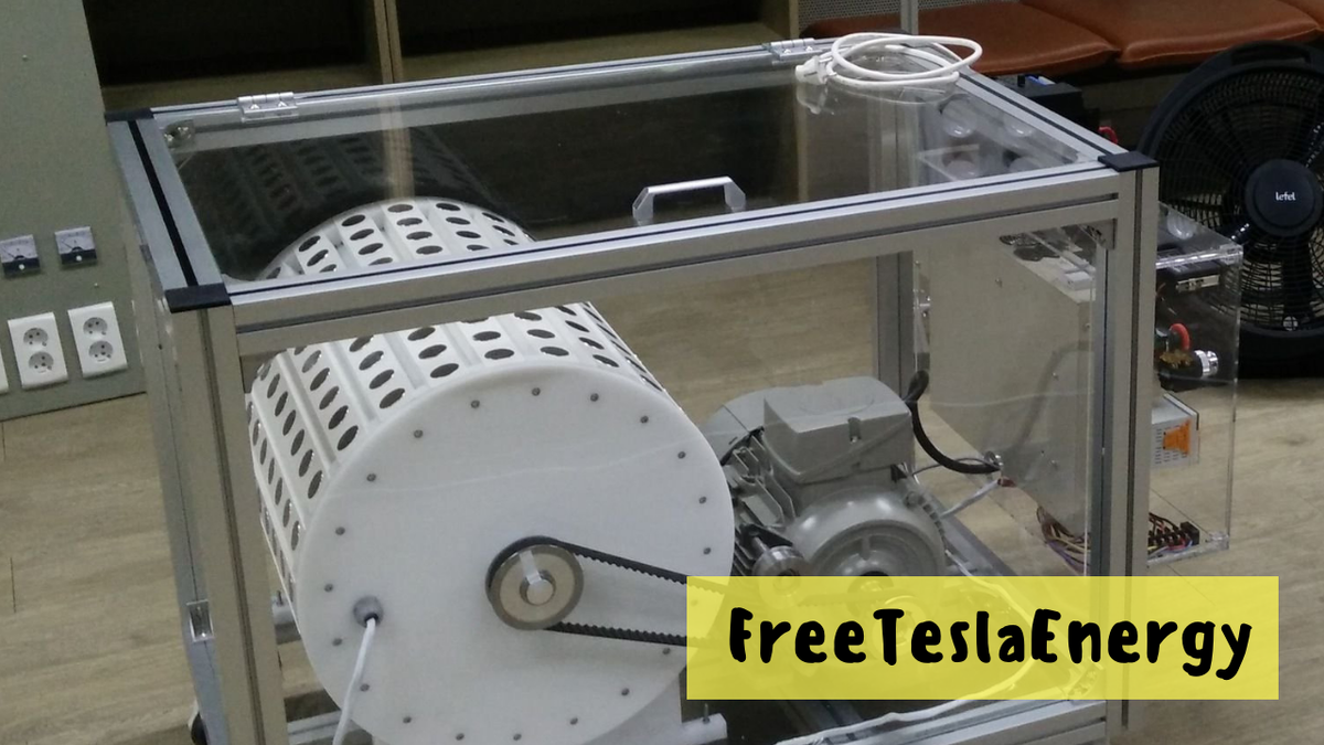 Генератор свободной энергии на магнитах