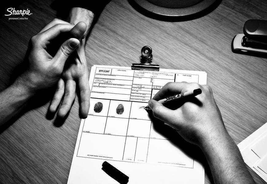 Гиперболизация ключевого свойства в рекламе маркера Sharpie