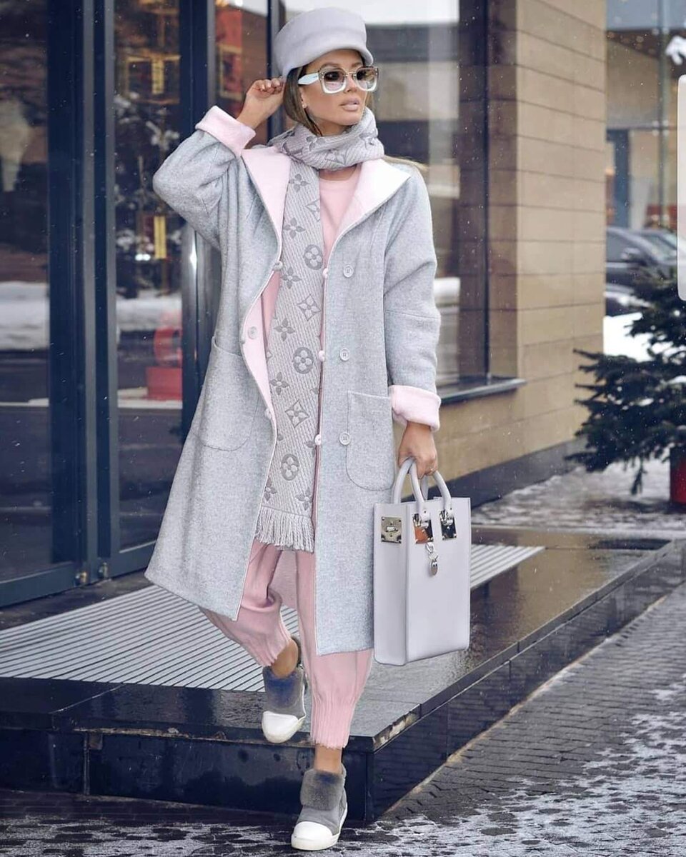 Двустороннее пальто 