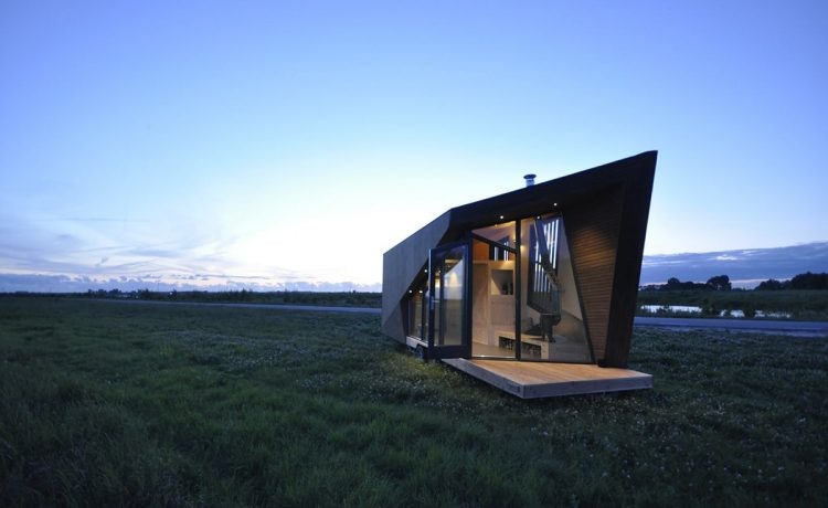 Мини дом создан голландской архитектурной фирмой Liberté Tiny Houses