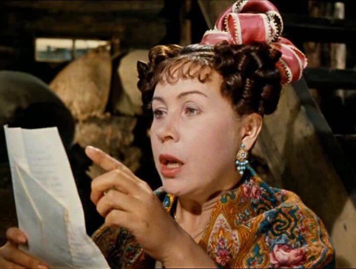 Инна Макарова в фильме "Женитьба Бальзаминова" (Фото: kino-teatr.ru)