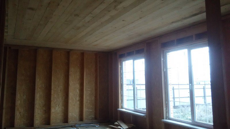 Каркасный дом, который строил экостроитель Евгений Филоненко