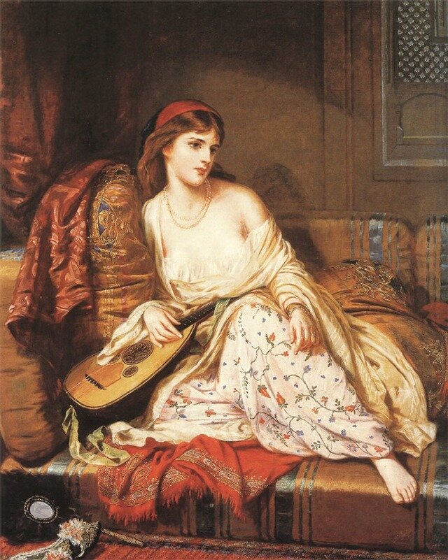 Предположительный портрет Махидевран-султан.