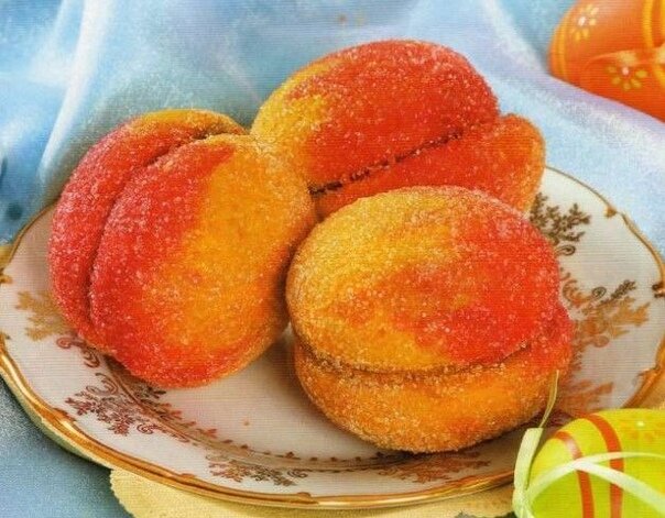 Самый простой рецепт печенья "Персики" 