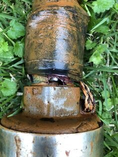 Вышедший из строя насос