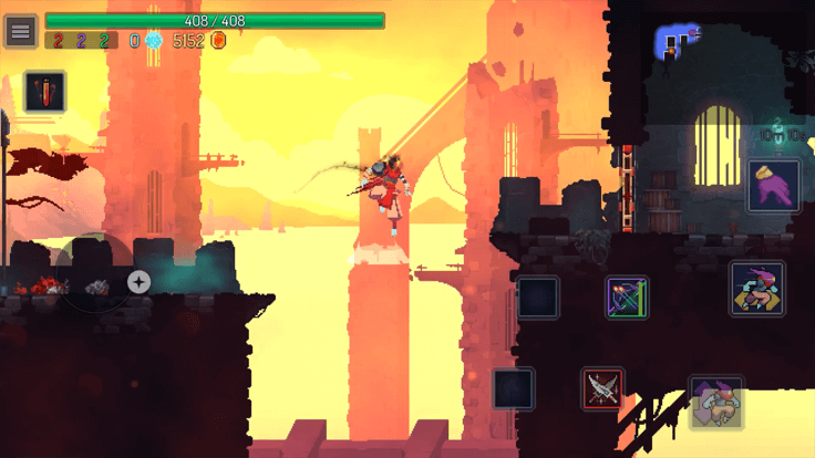 Если найдете нужную руну, сможете с легкостью карабкаться по стенам.