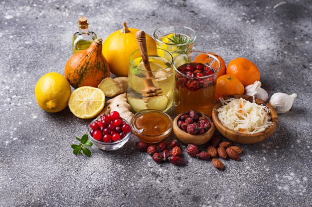 Включайте в свою диету побольше продуктов для укрепления иммунитета! 