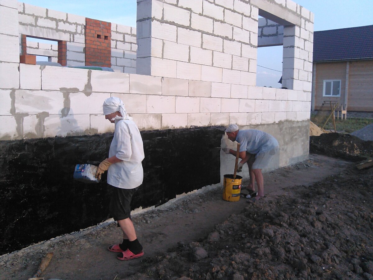 Мой дом из газоблока в процессе строительства. Газоблок d 500. @Горбунов Сергей Канал Самостройщика СТРОЮ САМ.