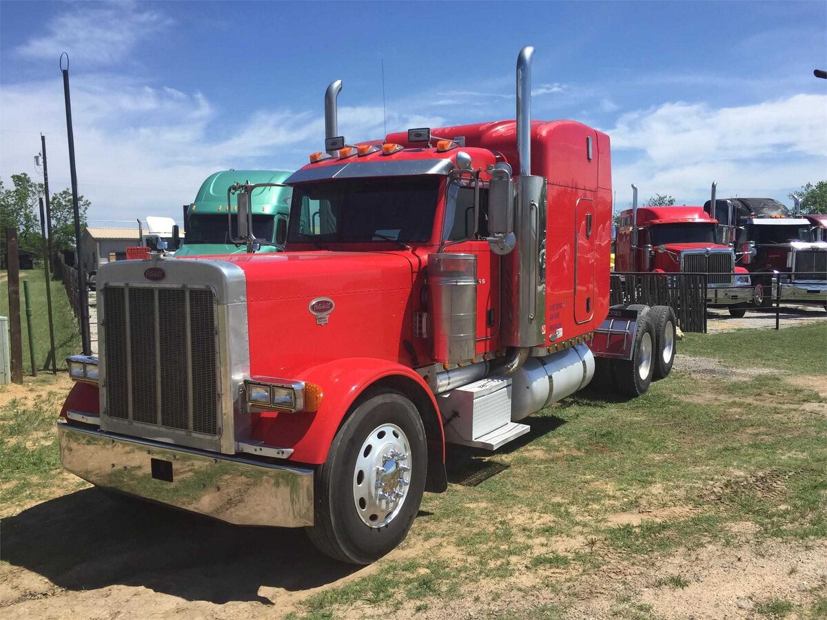 Peterbilt 379 пламя