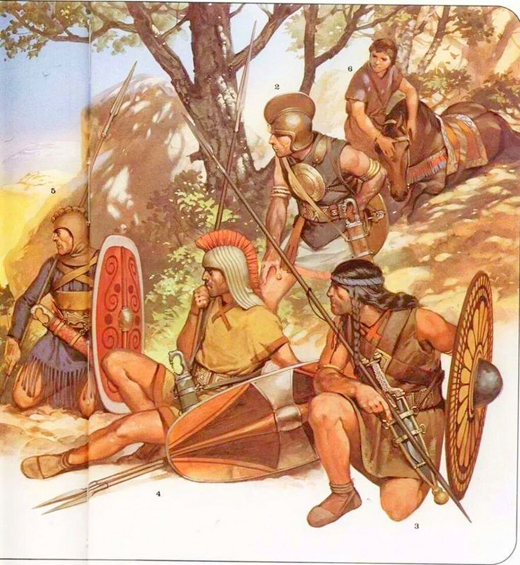 Войны Ганнибала до прихода в Италию.