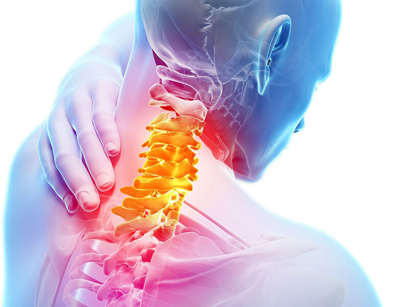 Шейный отдел 1-7 позвонки
