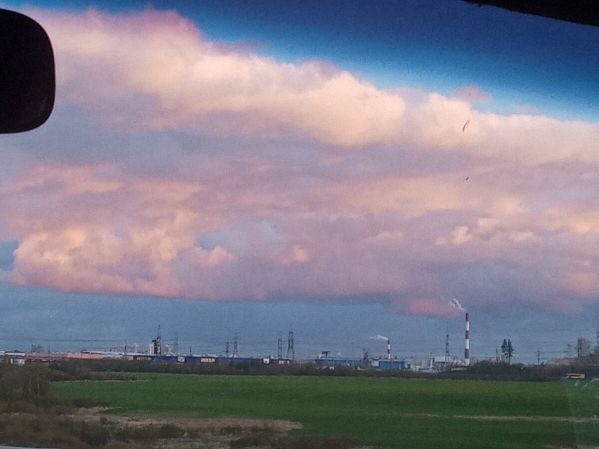 Очень красивые облака ладно до свидания