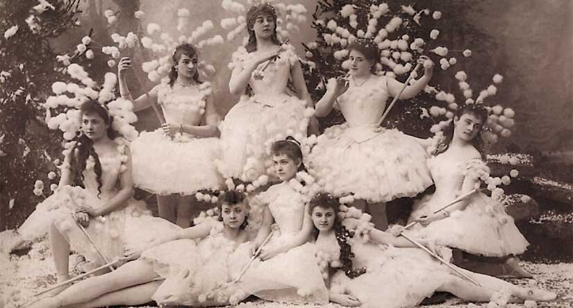 Балерины из «Щелкунчика». 1892 год