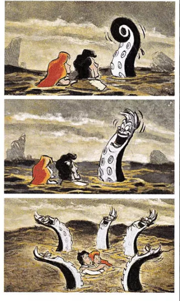 Как изначально задумывалась сцена