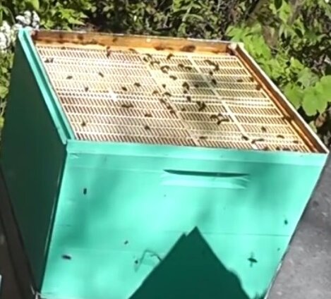 Разделительная решетка между корпусами