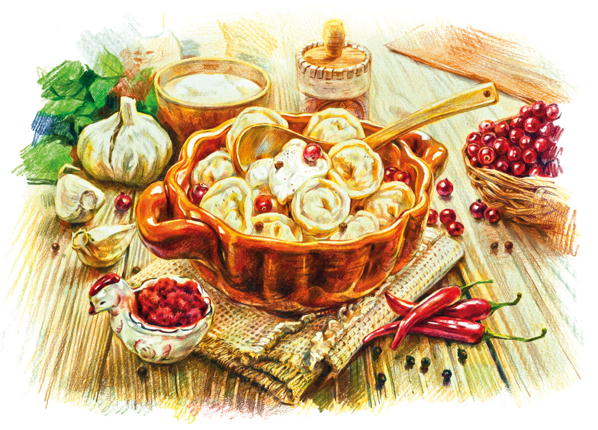 Уральские пельмени реставрация картины