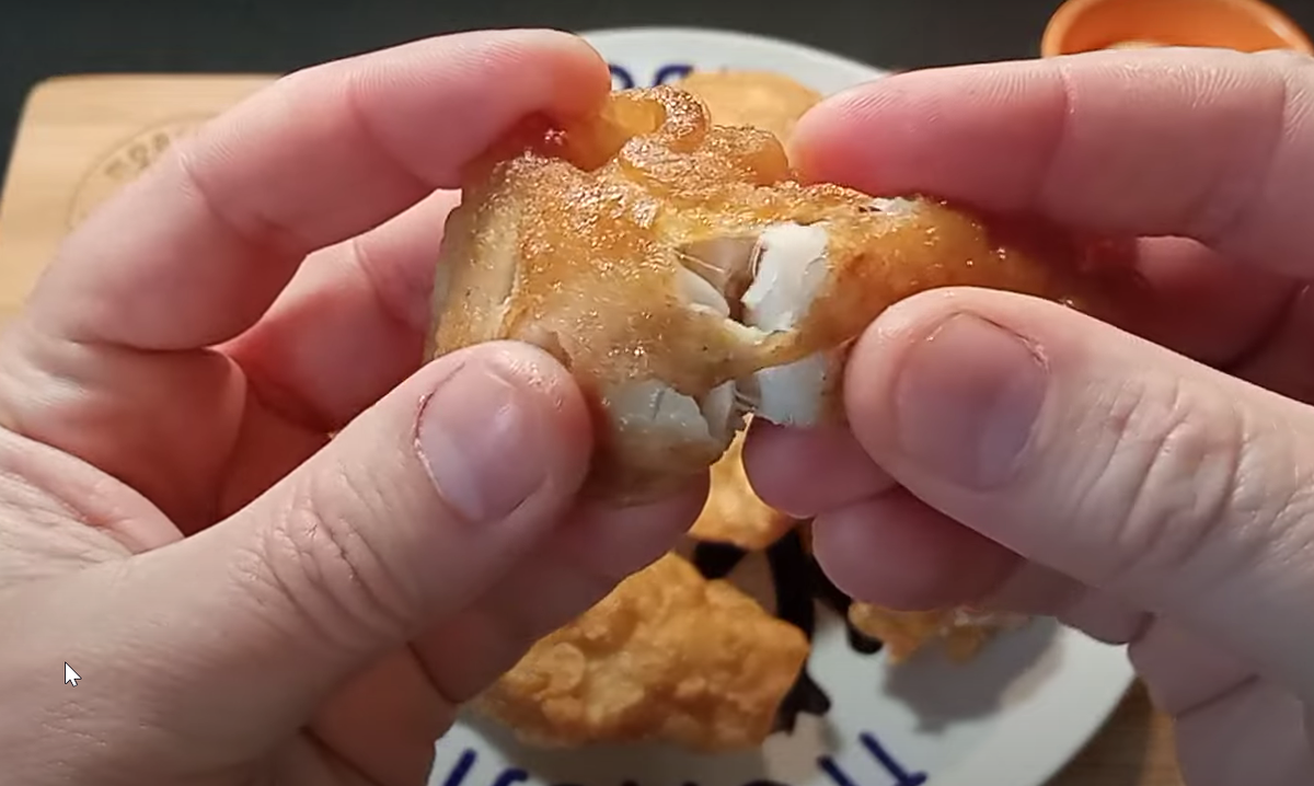 Судак без чешуи в кляре