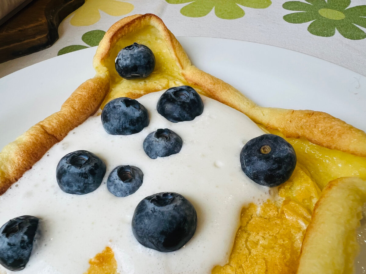 Готовим запечённый Блин по-немецки - Dutch Baby | Поля Знает | Дзен