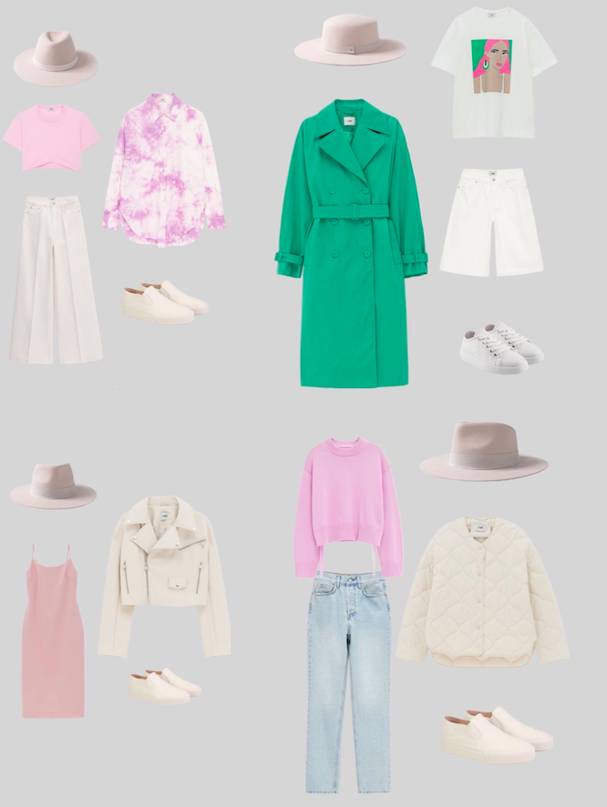 Предвосхищая первые тёплые выходные и желание многих из вас добавить своему гардеробу и настроению красок, мы составили несколько образов. 
В подборку образов наш стилист включил вещи из коллекции российского бренда LIME, обувь - Эконика.

На первый взгляд, можно сказать, что представленные образы - не являются базовыми.

Но, если детально рассмотреть, каждый отдельный предмет образа является базовым и , скорее всего,  большинство из них уже есть в вашем гардеробе. Дело в смелости сочетаний цвета и поиске новых решений.