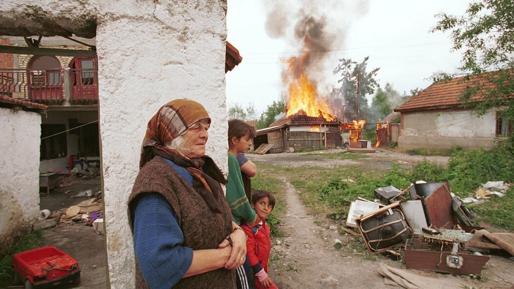 Сербия 1999 год. Бомбардировка Белграда 1999.