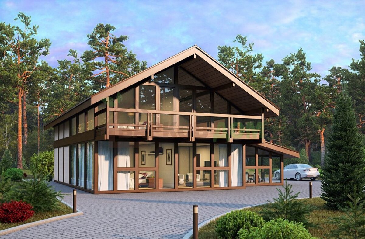 Когда вместо стен - занавески....