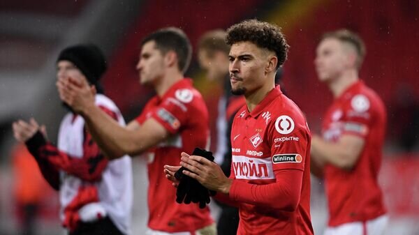    Игрок "Спартака" Джордан Ларссон © РИА Новости / Алексей Филиппов