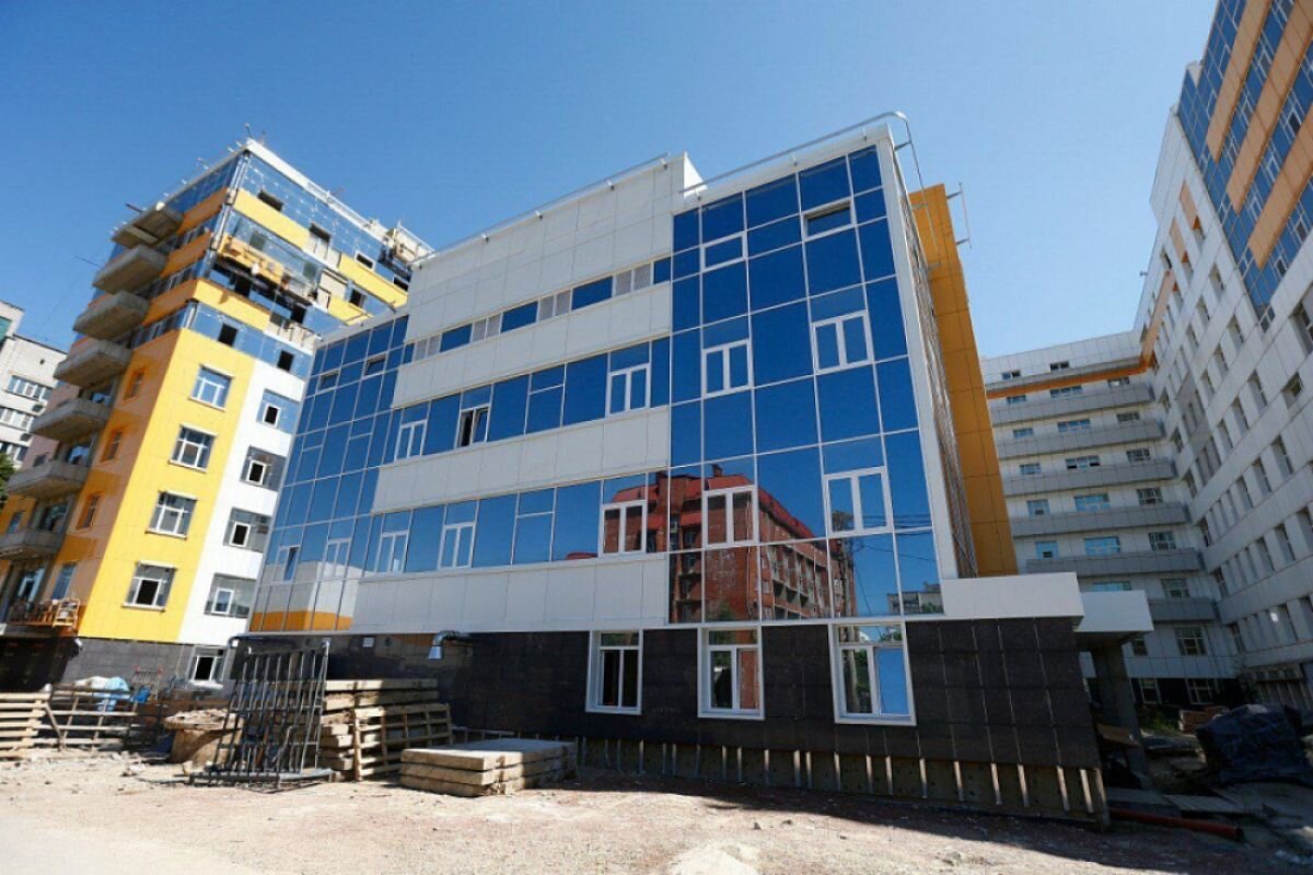    Рентгенодиагностический корпус ККБ № 1 в Краснодаре готов на 95%