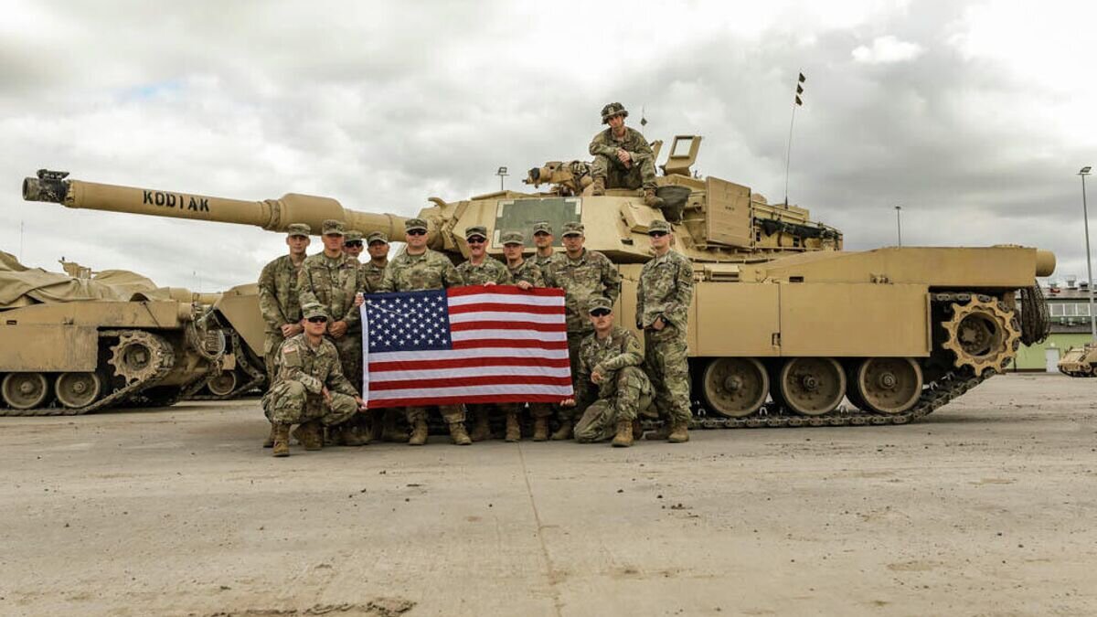    Американские военнослужащие на военной базе Бемово, Польша© Sgt. Timothy Massey