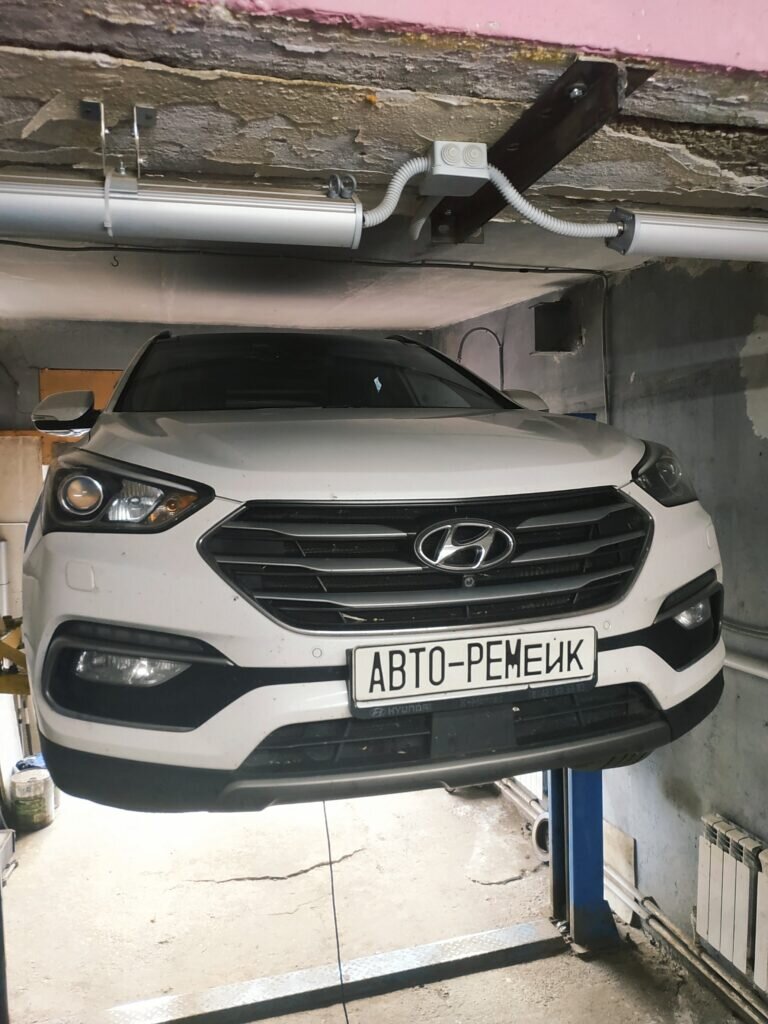 Профилактика полного привода Hyundai Santa Fe 3 2.2 CRDi 4WD | Технологии  2020 | Дзен