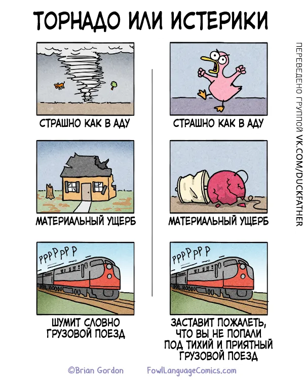 "Торнадо или истерики"