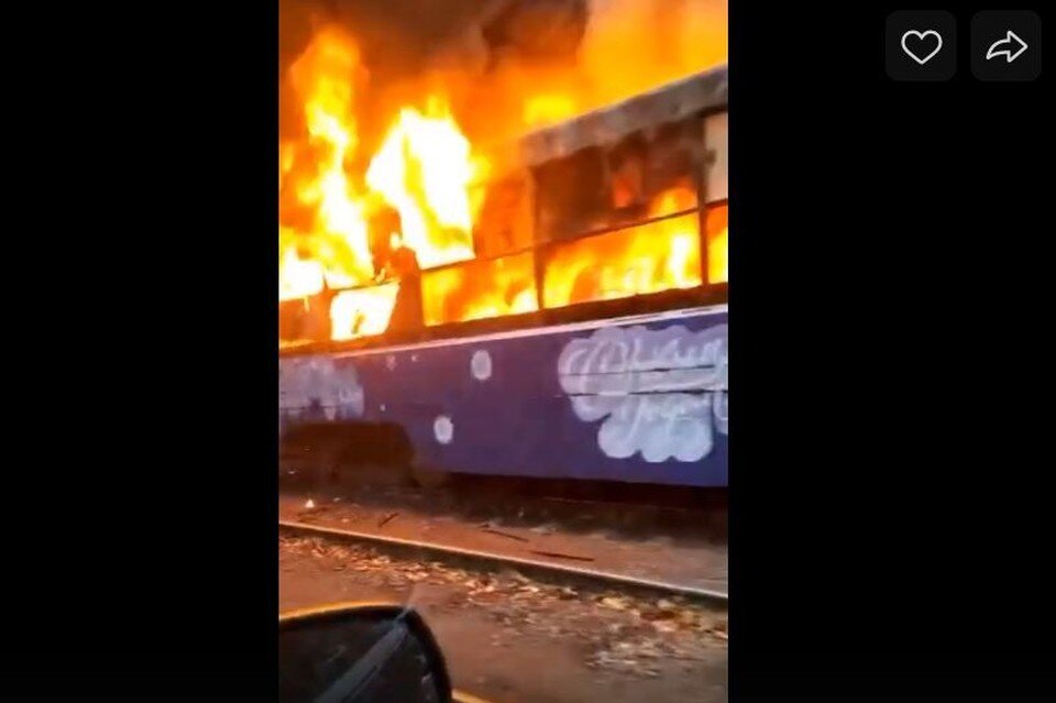     Фото: скриншот с видео "Инцидент Барнаул"