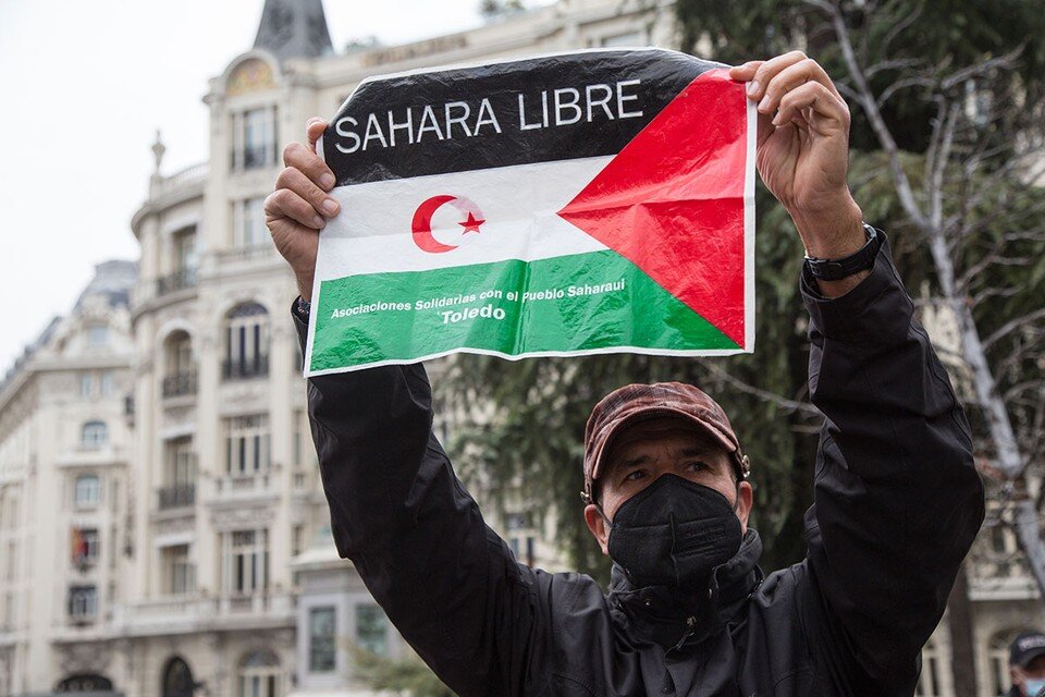     В Испании проходят демонстрации за свободу Западной Сахары.  GLOBAL LOOK PRESS
