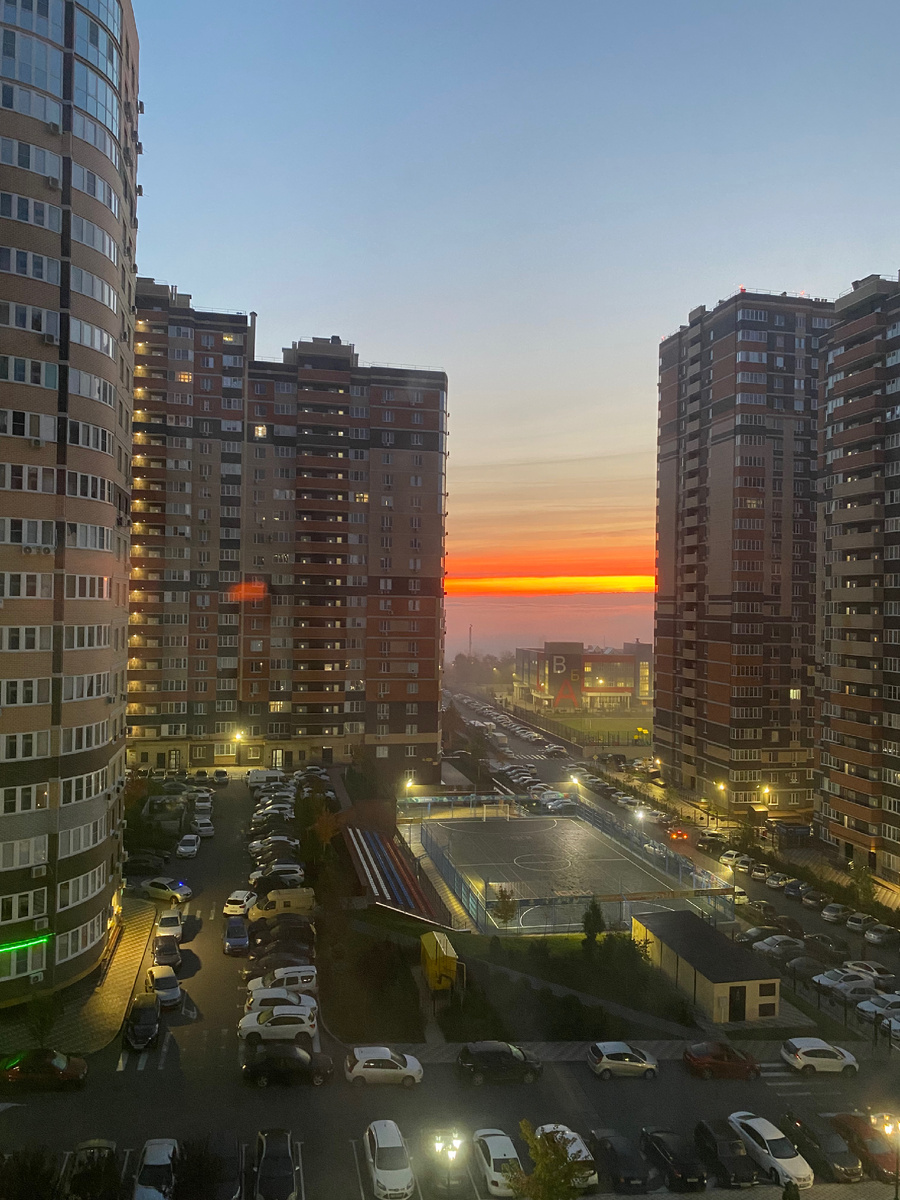 Вот такой рассвет 🌅 