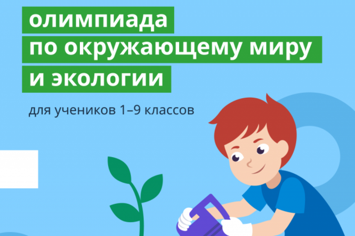    Тульские школьники смогут улучшить экологические знания в онлайн-олимпиаде