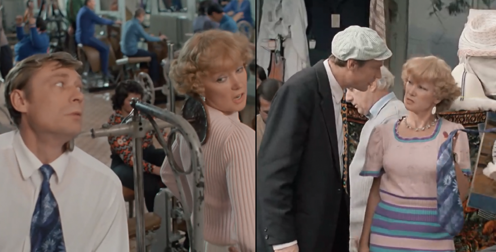 Кадры из фильма «Любовь и голуби» 1984 г. Источник: aif.ru