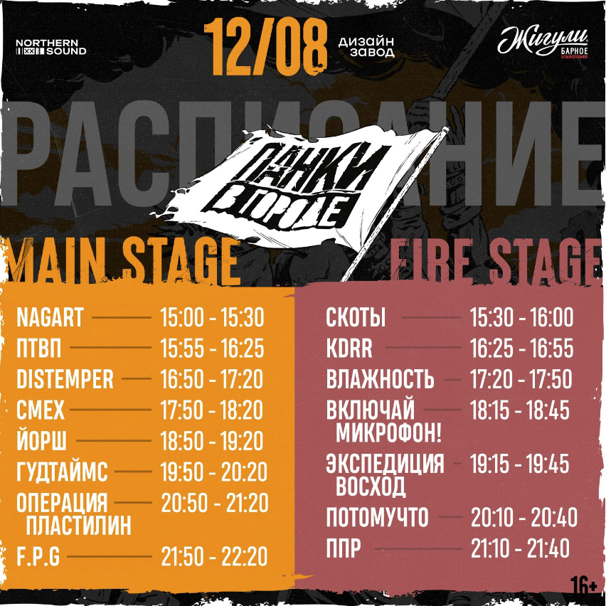 лайн-ап фестиваля