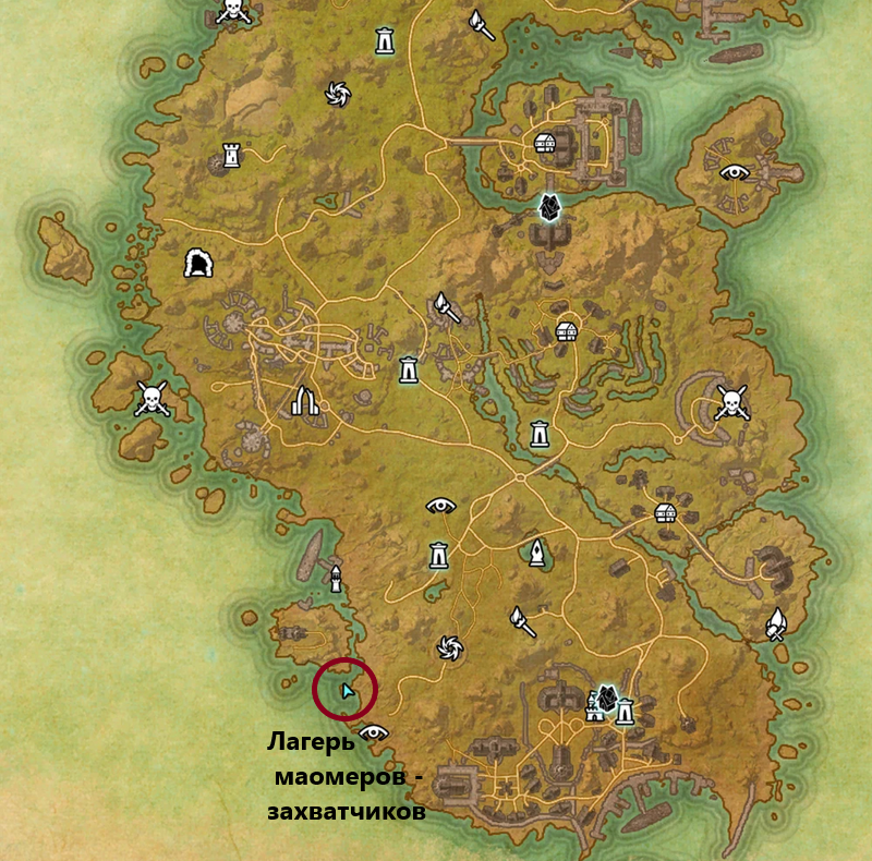 Расположение на карте