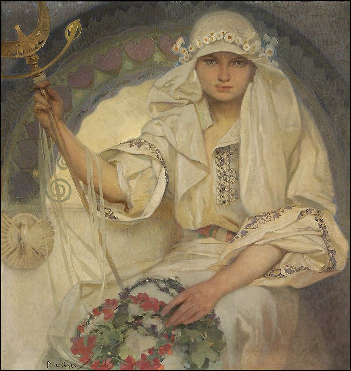 Альфонс Муха - Славия, 1920