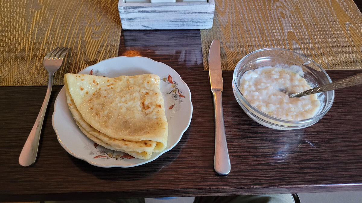 Хычин и овсяная каша 