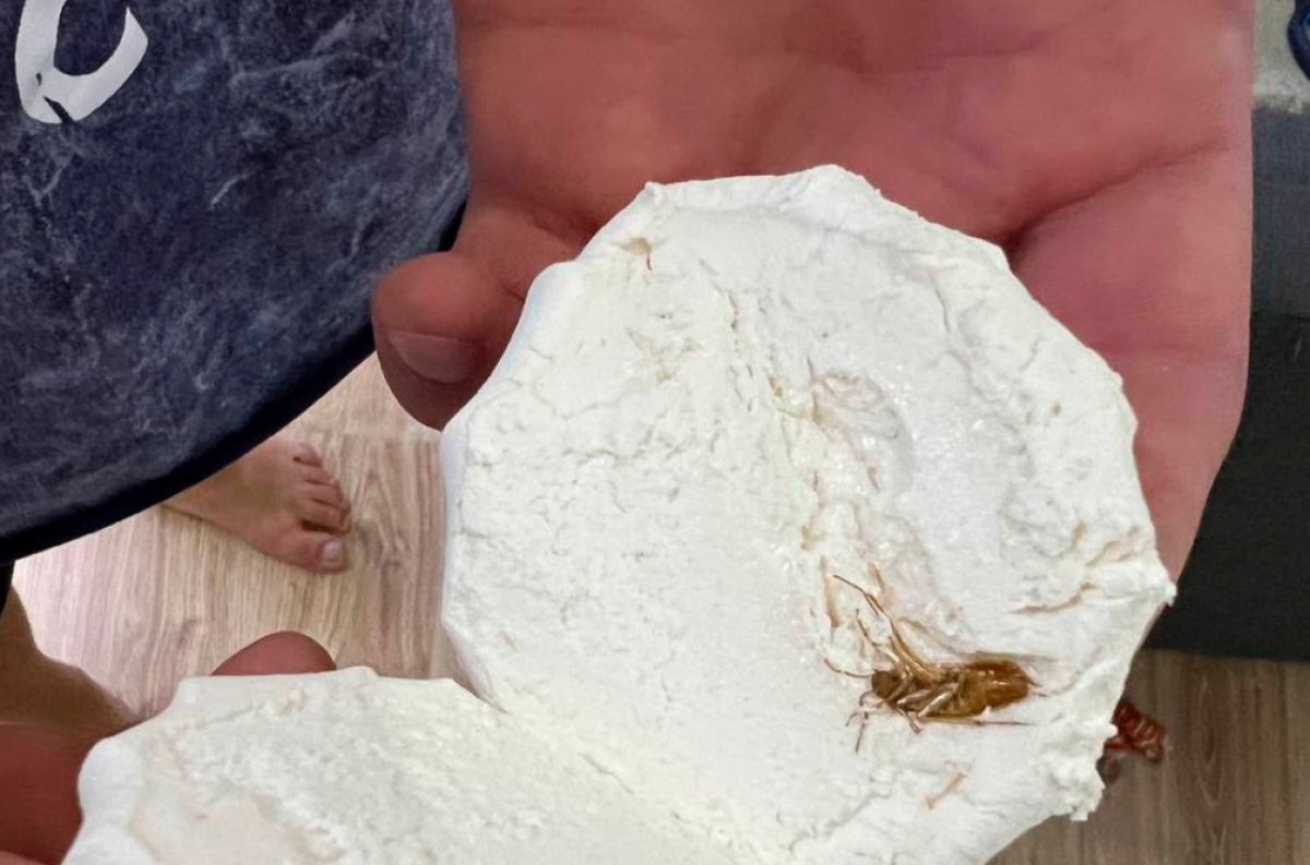    Жительница Новосибирска нашла таракана в зефире из магазина