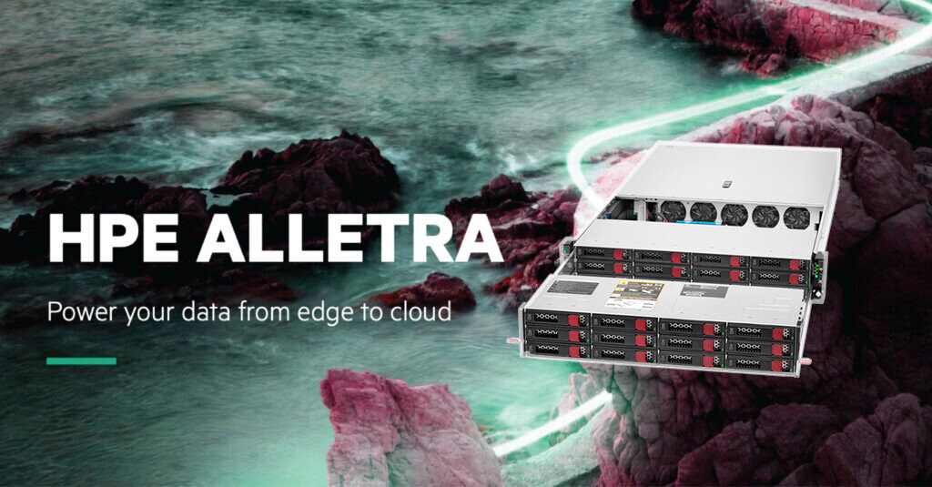 Новая серия включает в себя: Alletra 4110, 4120. 