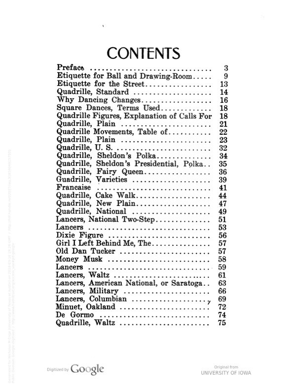 Prof. A. C. Wirth. "Complete Quadrille Call Book and Dancing Master. 1902