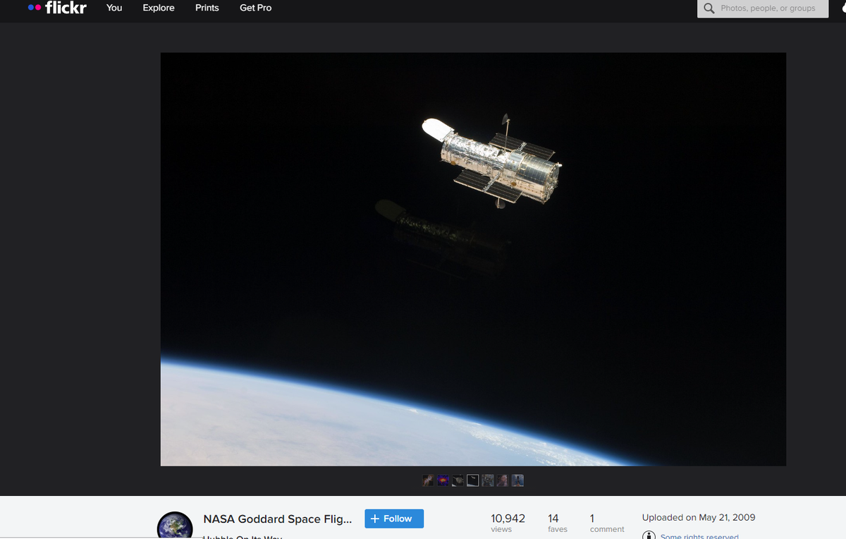 Страница НАСА на сайте FLICKR.
