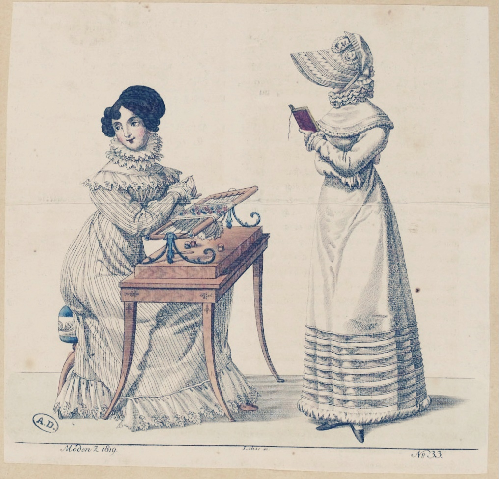 1819 год. 
https://www.flickr.com/photos/51592109@N08/7164845522/in/album-72157629650880378/