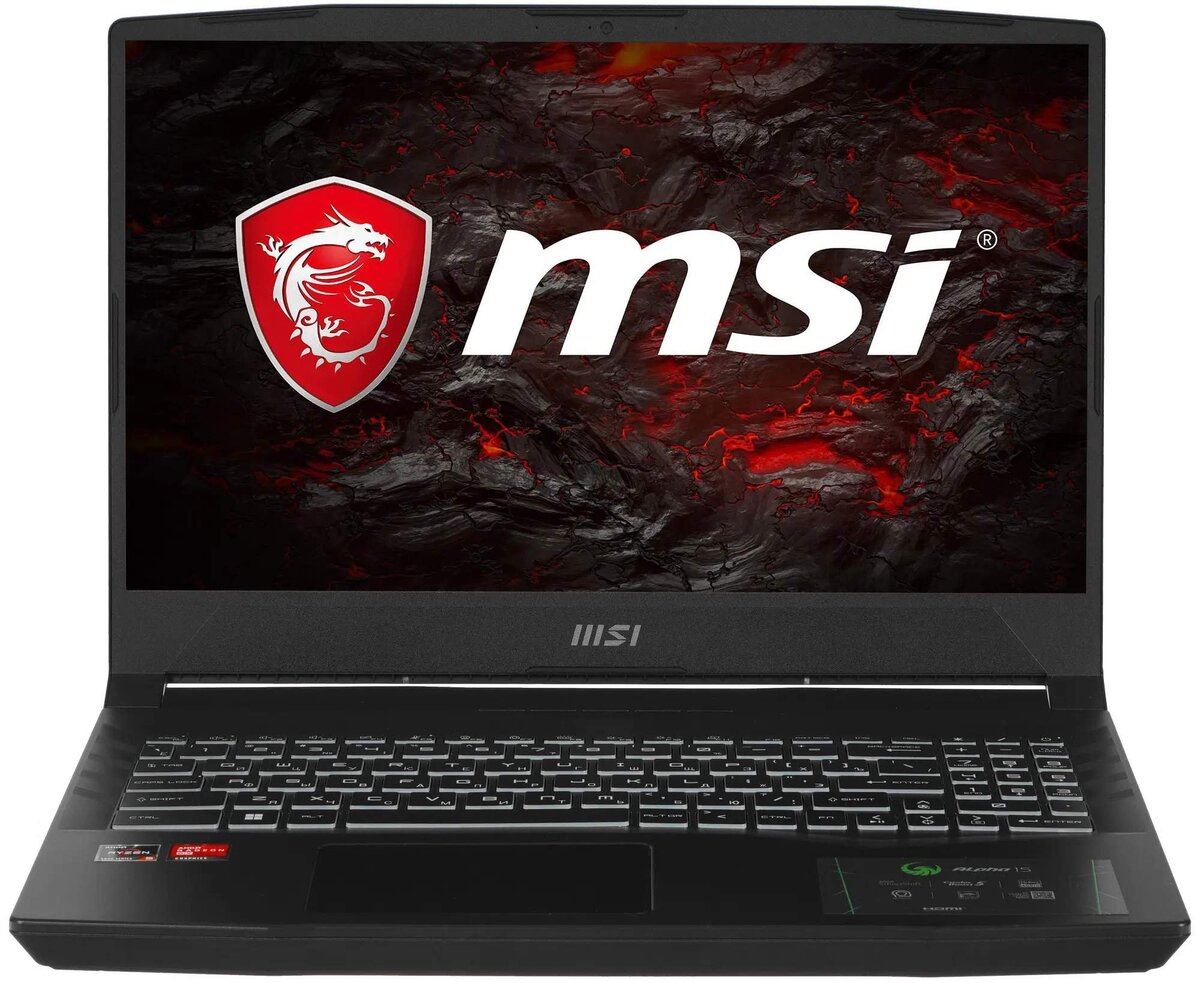      Внешний вид MSI Alpha 15 B5EEK-238RU