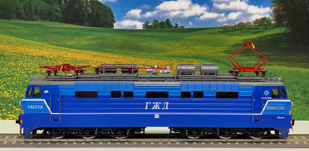 Модель электровоза ВЛ60ПК-791