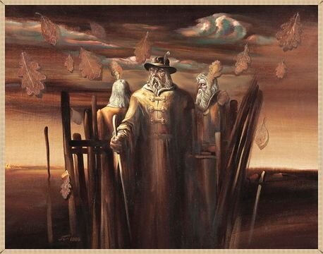 Георгий Скрипниченко. Беловежье. 1993.